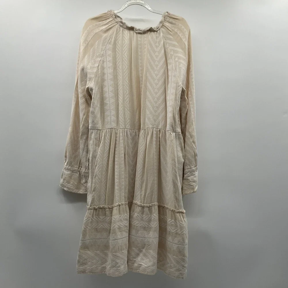 Maeve Dominique Anthropologie‎ Tunic Dress  Boho L Peasant Cottagecore Bohemian